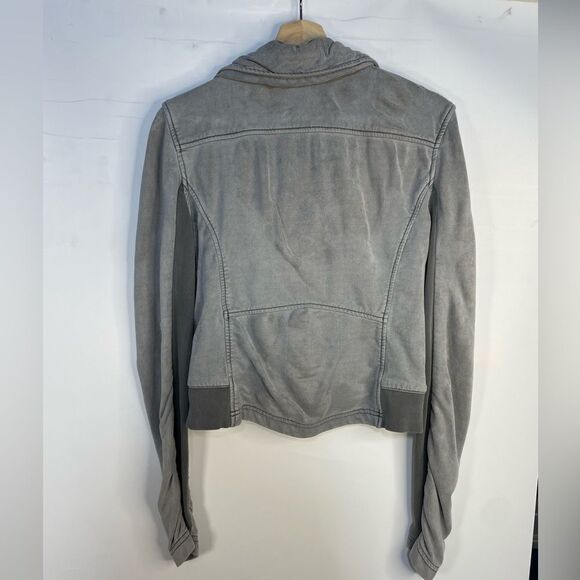 Marrakech Super Soft Moto Grey Jacket Medium - Picture 2 of 5